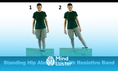 Standing Hip Abduction with Resistive Band Ask Doctor Jo
