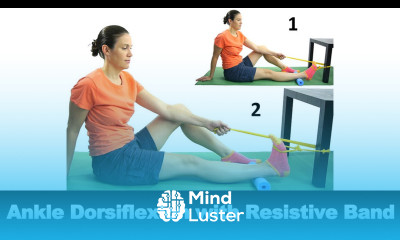 Ankle Dorsiflexion with Resistive Band Ask Doctor Jo