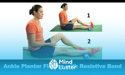 Ankle Plantar Flexion with Resistive Band Ask Doctor Jo