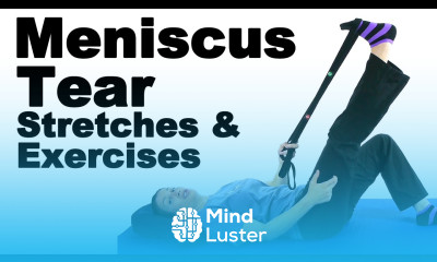 Meniscus Tear Stretches Exercises Ask Doctor Jo