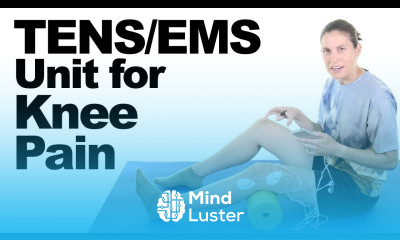 Learn How to Use a TENS EMS Unit for Knee Pain Relief Ask Doctor Jo ...