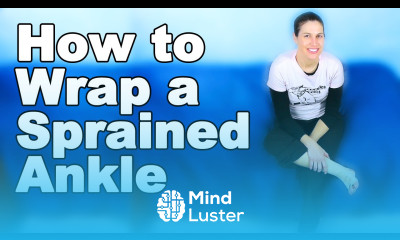 Wrapping a Sprained Ankle Ask Doctor Jo