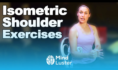 Shoulder Isometric Exercises Ask Doctor Jo