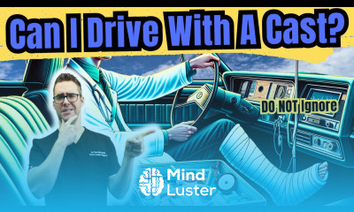 Can You drive with a Cast on Your foot or Walking Boot