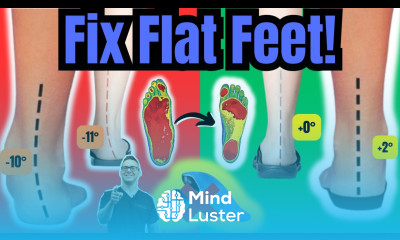 Reverse Flat Feet Overpronation FAST FIX Knee Hip Back Pain