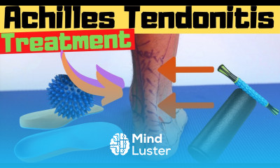 Insertional Achilles Tendonitis HOME Treatment Stretches Exercises