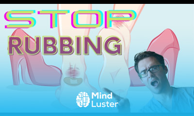 How to STOP Shoes From Rubbing Heels Side BACK of The Ankle