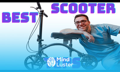 How To Use A Medical Knee Scooter Broken Foot Leg Scooters