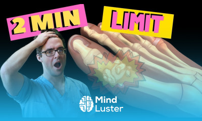 Gout Attack in the Big Toe Joint Foot Diet Treatment 2 MINUTES