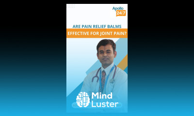Pain Relief Balms Do They Work Dr Padmanabhan R
