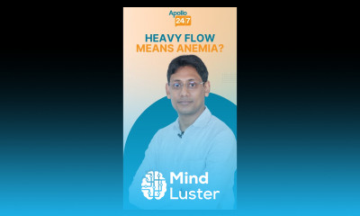 Is Your Heavy Period Flow Indicating Anemia Dr Ankit Kumar Jitani