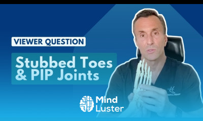 Stubbed Toes and Trouble Folding Your PIP Joint Ask Dr Moore
