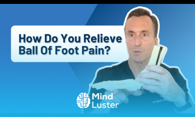 How Do You Relieve Ball Of Foot Pain