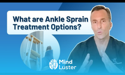 Ankle Sprain Treatment Options Surgery or Conservative Treatment