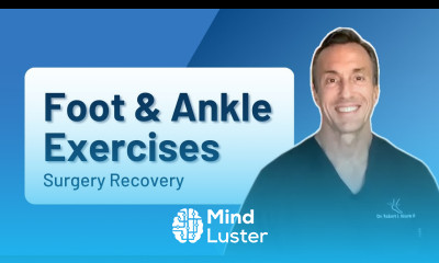 Exercises For Foot Ankle Surgery Recovery Surgery Prep