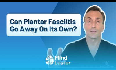 Can Plantar Fasciitis go away on its own