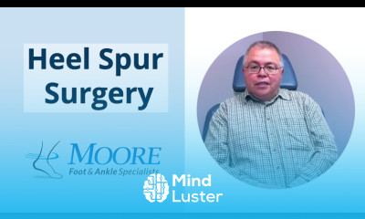Heel Spur Surgery Patient Testimonial Houston Foot Surgeon Dr Robert J Moore III