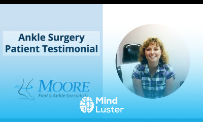 Ankle Arthroscopic Surgery Patient Testimonial at Moore Foot Ankle Specialists