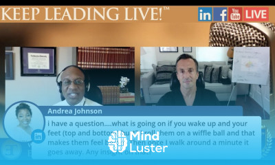 Dr Robert J Moore III explains how to “Lead on Your Feet” on Keep Leading LIVE  with Eddie Turner
