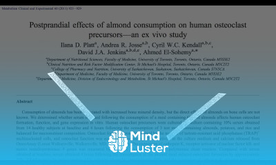 Almonds for Osteoporosis