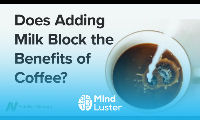 Does Adding Milk Block the Benefits of Coffee