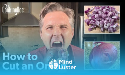 How to Cut an Onion Quickly with The Cooking Doc