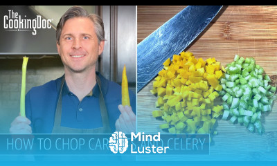 Learn To Chop A Carrot Quickly The Cooking Doc