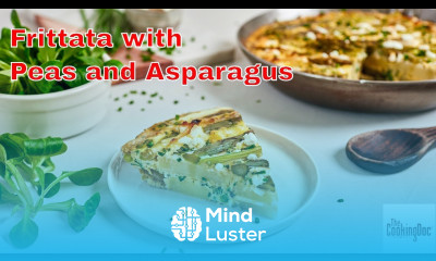 Low Sodium Frittata with Peas Asparagus Recipe The Cooking Doc