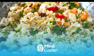 Vegetable Rice Summer Salad