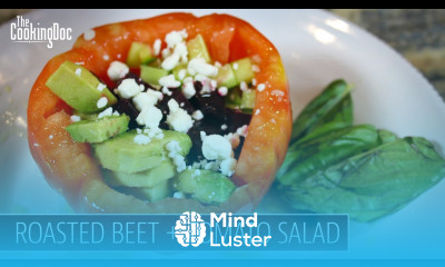 Roasted Beet Tomato Salad THE COOKING DOC
