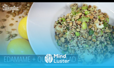 Edamame Quinoa Salad THE COOKING DOC