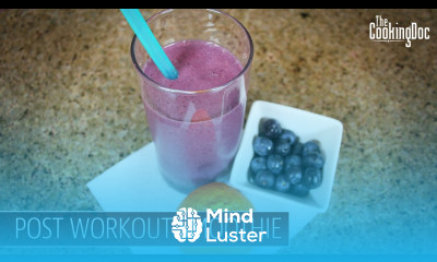 POST WORKOUT SMOOTHIE with HEMP SEEDS THE COOKING DOC