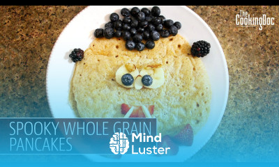 Spooky Whole Grain Pancakes The Cooking Doc