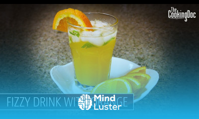 Fizzy Drink with Orange