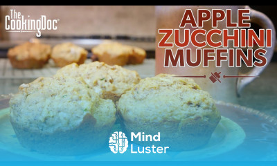 How to make apple and zucchini muffins at home