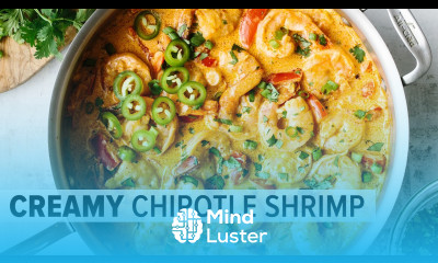 CREAMY CHIPOTLE SHRIMP best easy shrimp recipe low carb keto