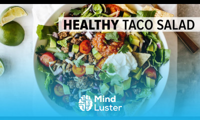 TACO SALAD RECIPE easy healthy and customizable to all diets