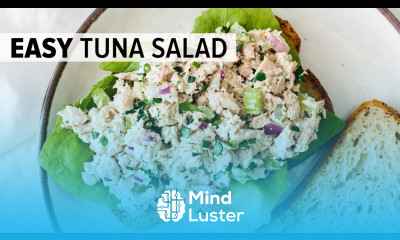 BEST TUNA SALAD RECIPE easy healthy