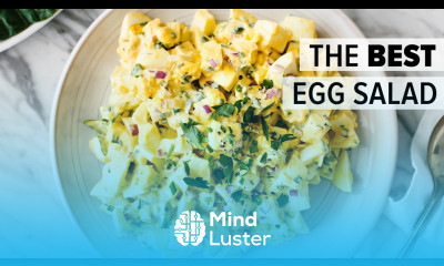 EGG SALAD how to make the BEST egg salad recipe collard wrap