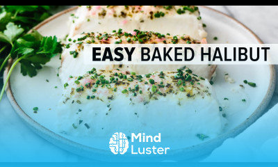 BAKED HALIBUT my favorite 15 minute halibut recipe