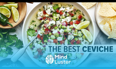 CEVICHE Super easy ceviche de pescado fish ceviche for summer