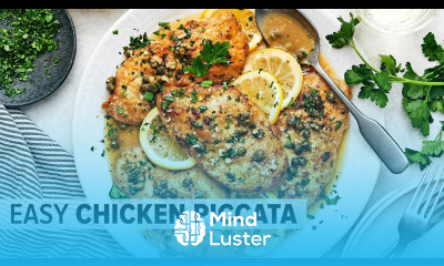 CHICKEN PICCATA for an easy 20 min dinner recipe