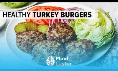 This TURKEY BURGER recipe is juicy healthy and easy to make