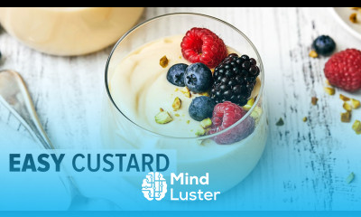 Homemade CUSTARD RECIPE Super Easy To Make