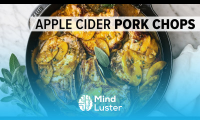 APPLE CIDER PORK CHOPS a seriously amazing pork chop recipe