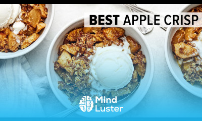 The Best APPLE CRISP Recipe Better Than Apple Pie