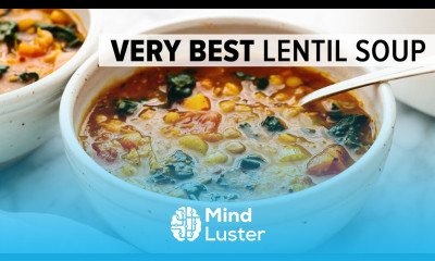 VERY BEST LENTIL SOUP vegetarian one pot lentil soup recipe