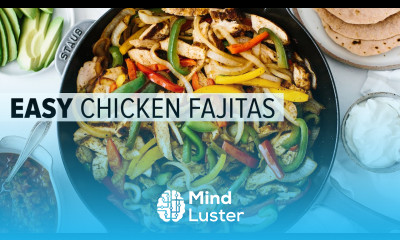 CHICKEN FAJITAS the best easy mexican recipe homemade seasoning