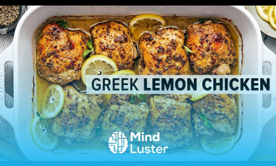 GREEK LEMON CHICKEN is a must make super easy dinner recipe