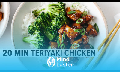 TERIYAKI CHICKEN easy 20 minute chicken recipe